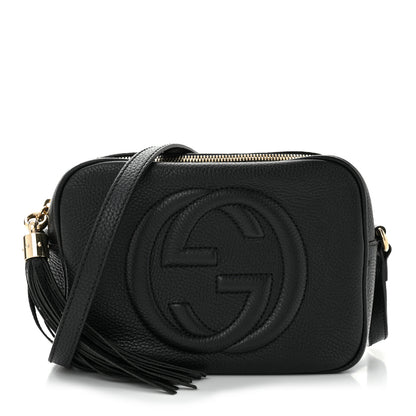 Gucci Pebbled Calfskin Small Soho Disco Bag Black 1 of 12