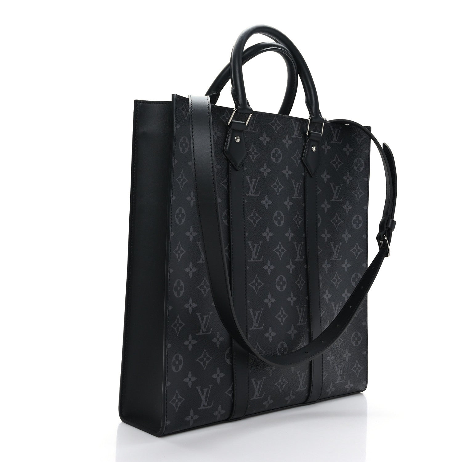 Louis Vuitton Monogram Eclipse Sac Plat 2 of 6