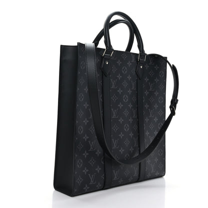 Louis Vuitton Monogram Eclipse Sac Plat 2 of 6