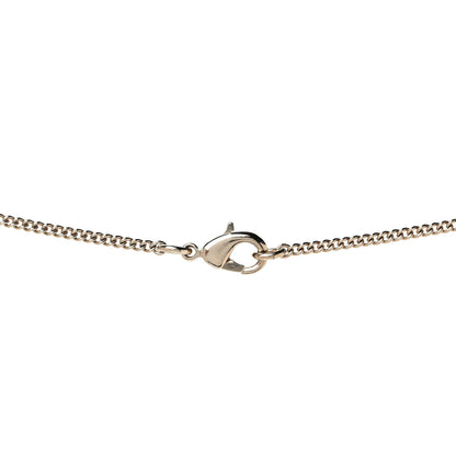Chanel Crystal Pearl CC Lace Camellia Necklace Gold 3 of 4