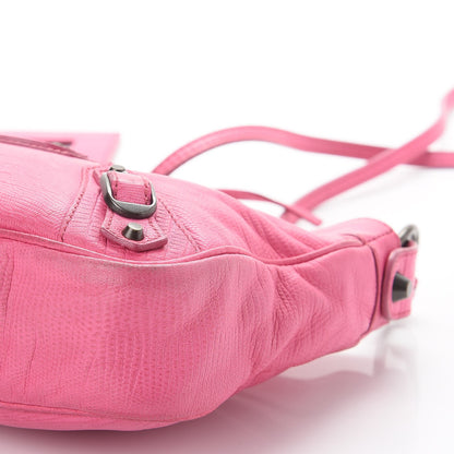 Balenciaga Lizard Embossed Hip Shoulder Bag Pink 12 of 12