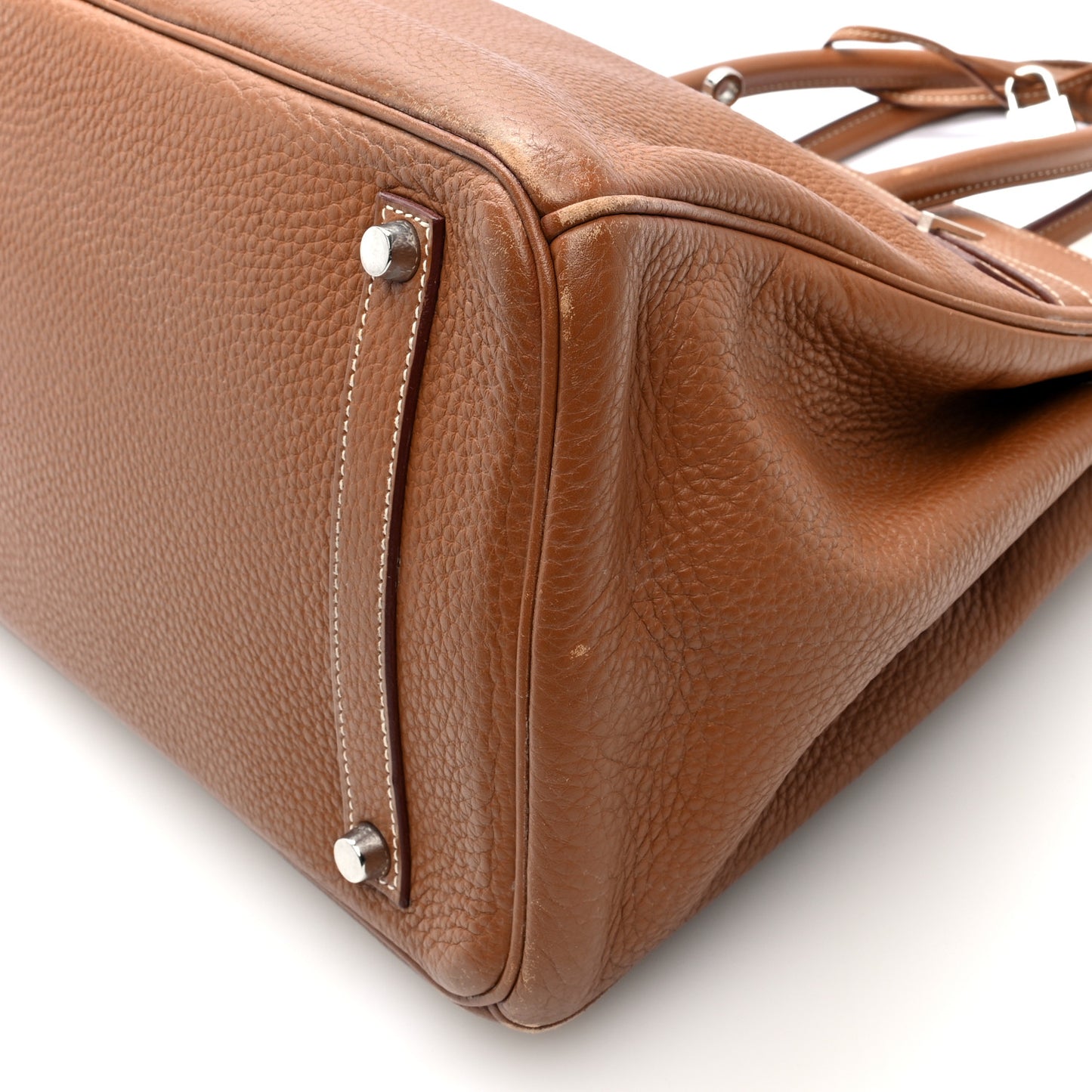 Taurillon Clemence Birkin 35 Gold