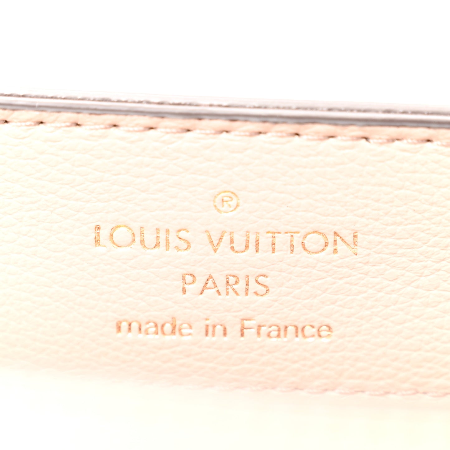 Soft Calfskin Lockme Ever MM Greige