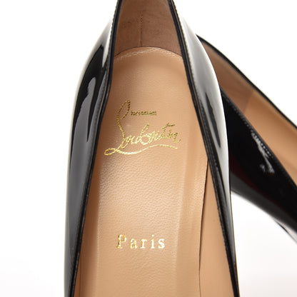 Christian Louboutin Patent Pigalle 85 Pumps 37.5 Black 6 of 9