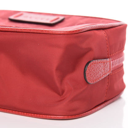 Gucci Nylon Monogram Small Dolmias Pouch Vibrant Red 6 of 9