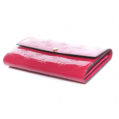 Louis Vuitton Vernis Sarah Wallet Rose Indien 4 of 7