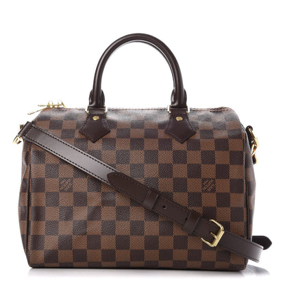 Louis Vuitton Damier Ebene Speedy Bandouliere 25 1 of 9