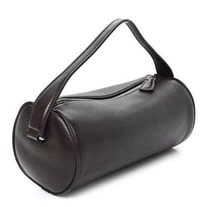 The Row Nappa Round 90's Bag Dark Aniline 3 of 9