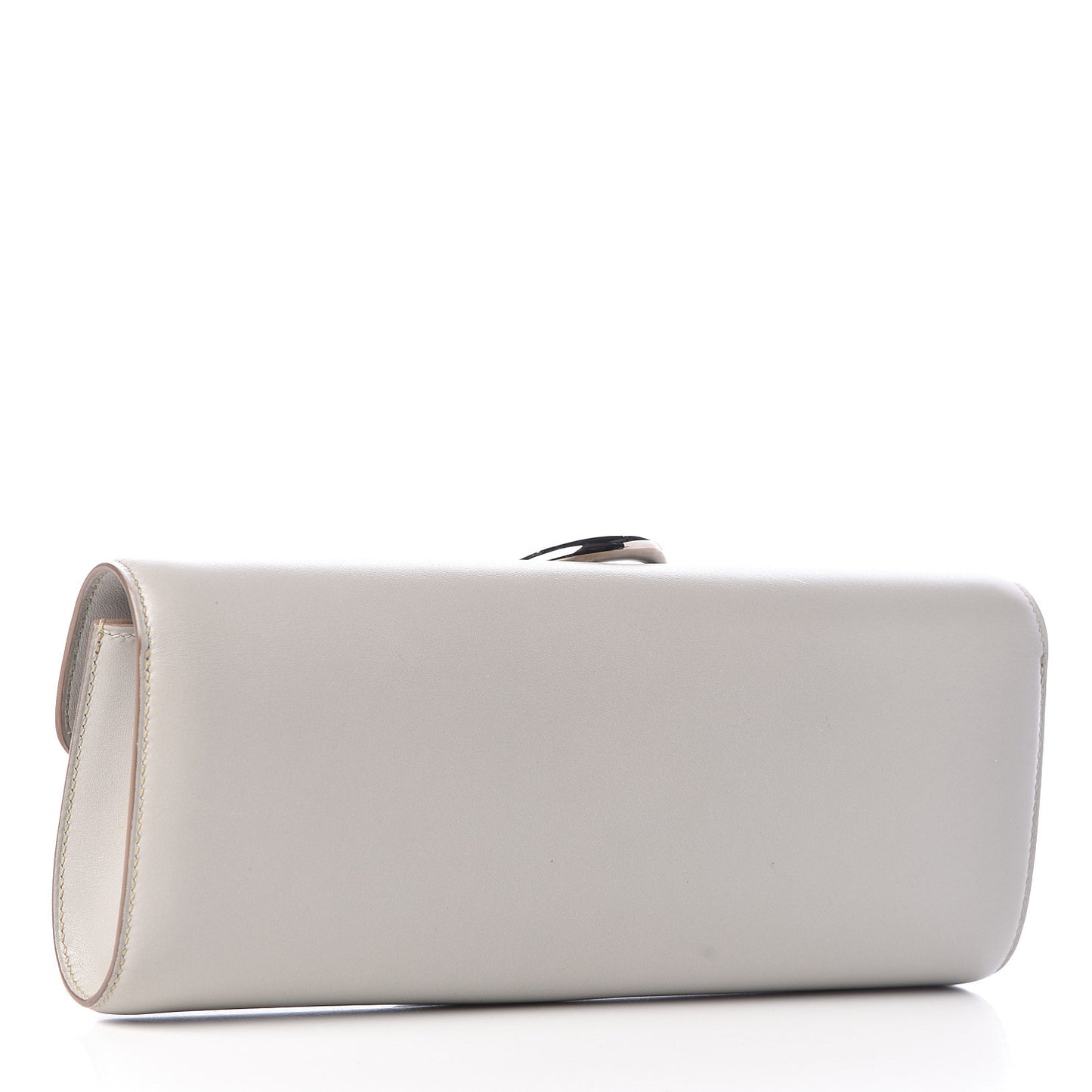 Tadelakt Egee Clutch Gris Perle