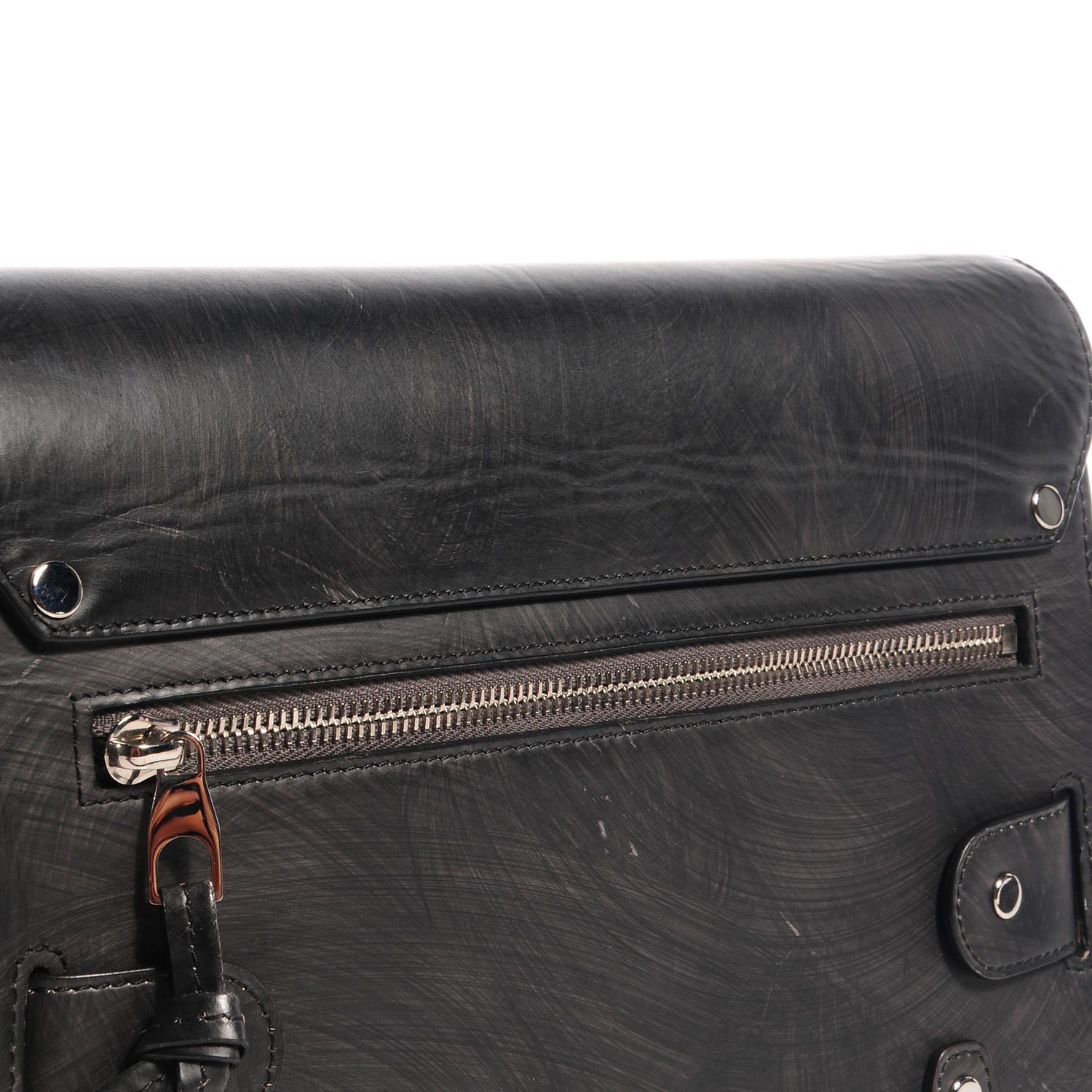 Proenza Schouler Leather PS11 Classic Shoulder Bag Chalkboard Black 13 of 15