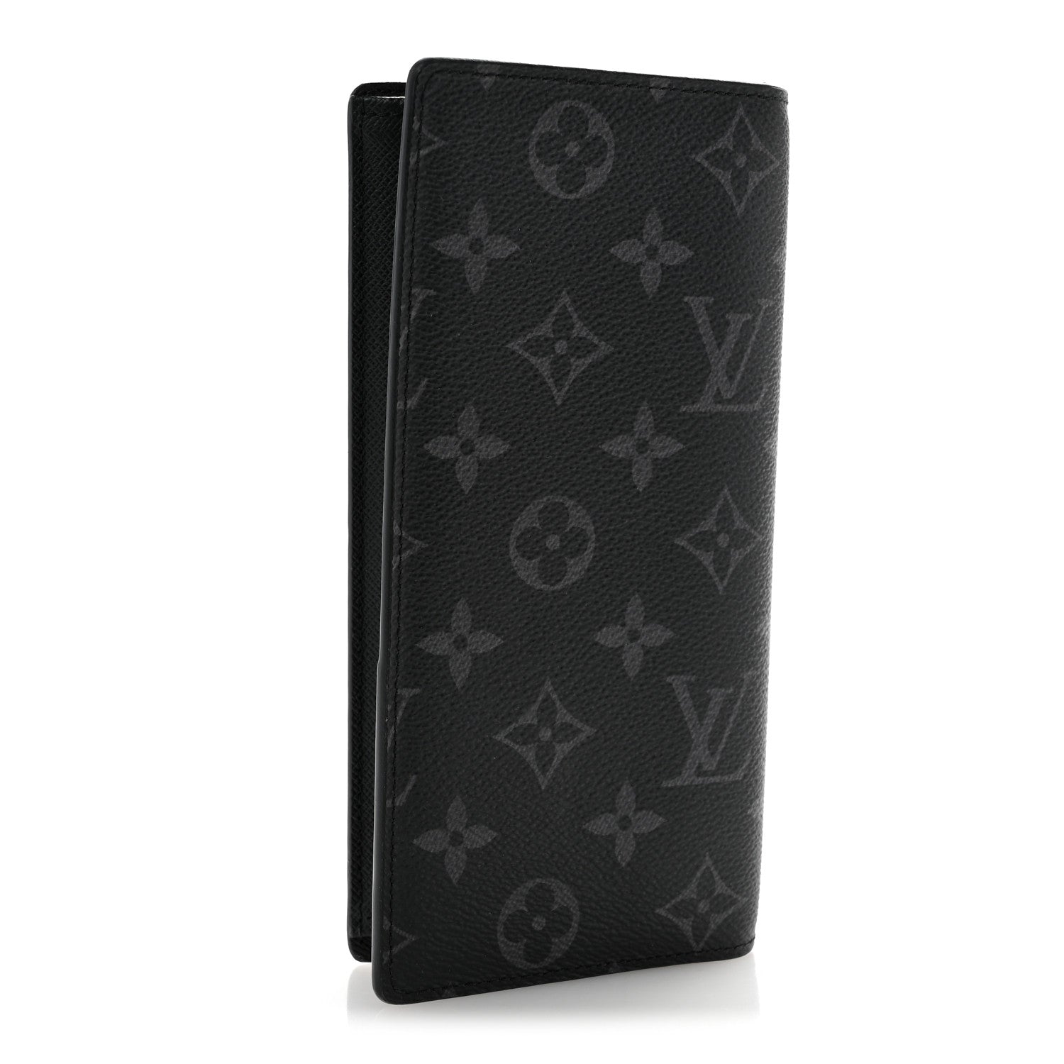 Louis Vuitton Monogram Eclipse Brazza Wallet 3 of 10