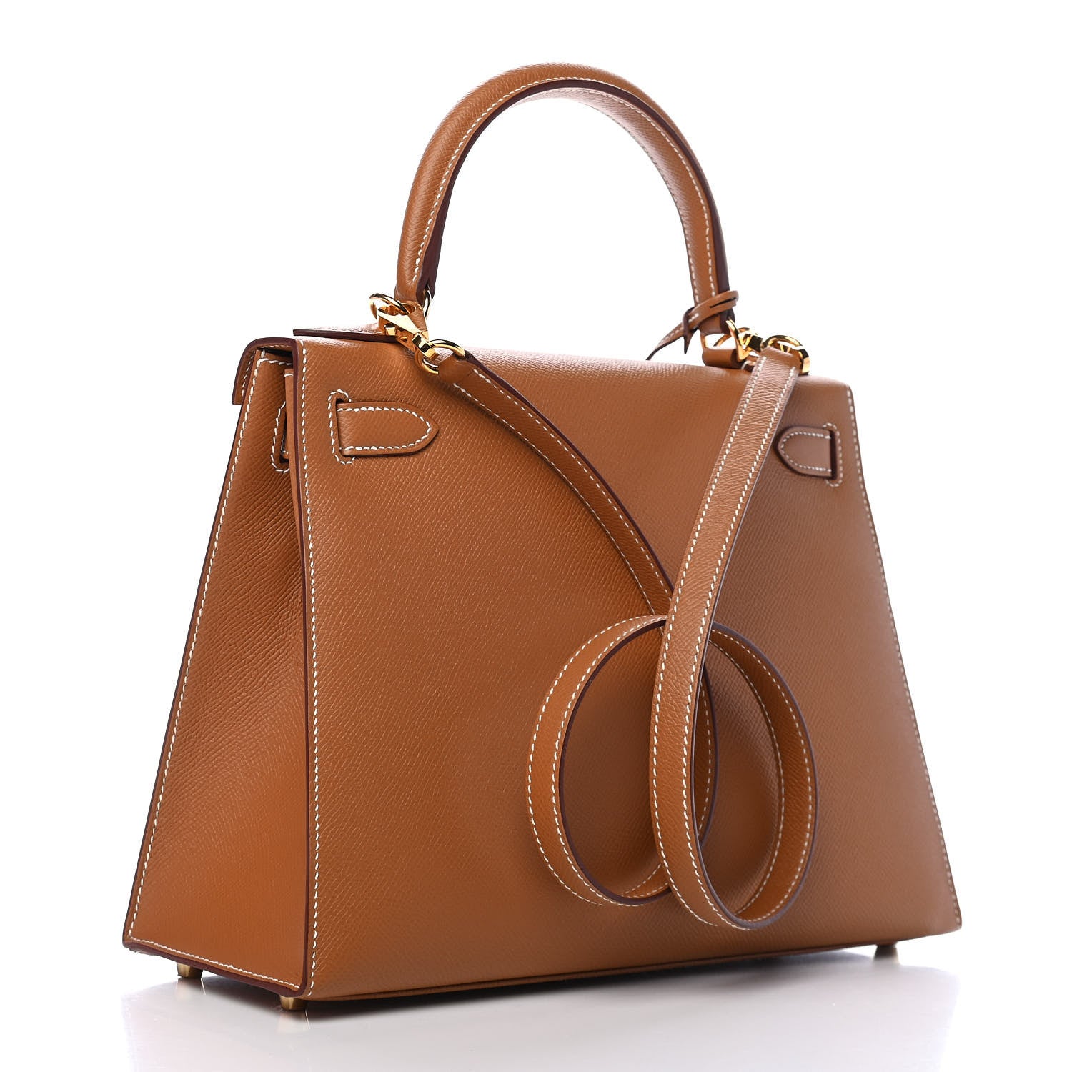 Hermes Epsom Kelly Sellier 28 Gold 3 of 11