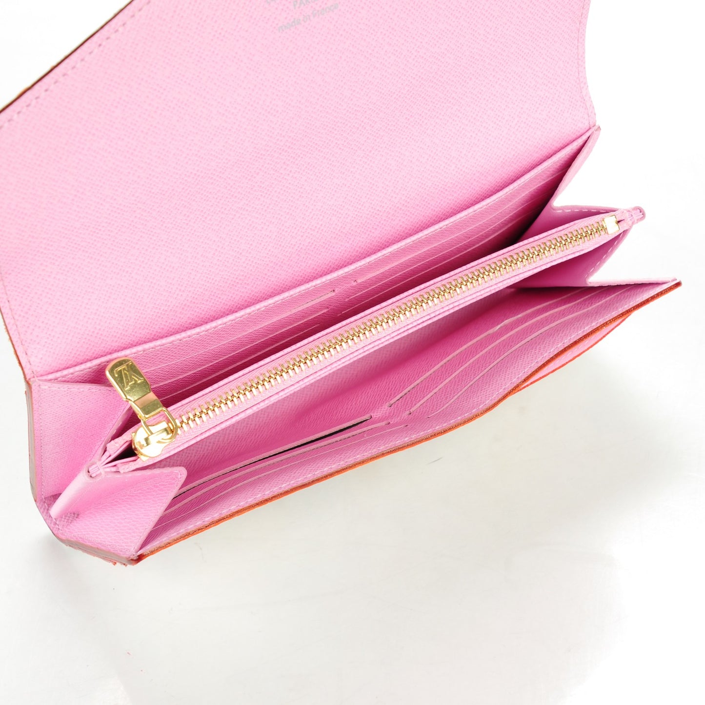 Monogram Multicolor Sarah Wallet NM White Litchi
