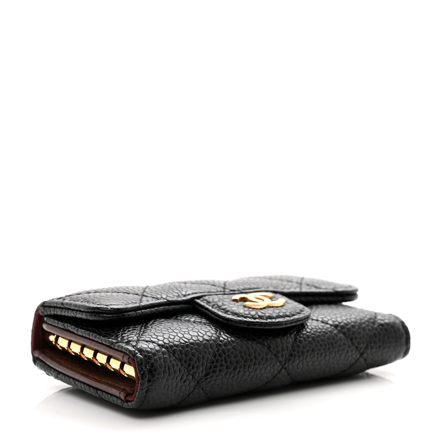 Chanel Caviar Quilted 6 Key Holder Black 4 of 8