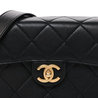 Chanel Calfskin Quilted Moon Messenger Black 7 of 9