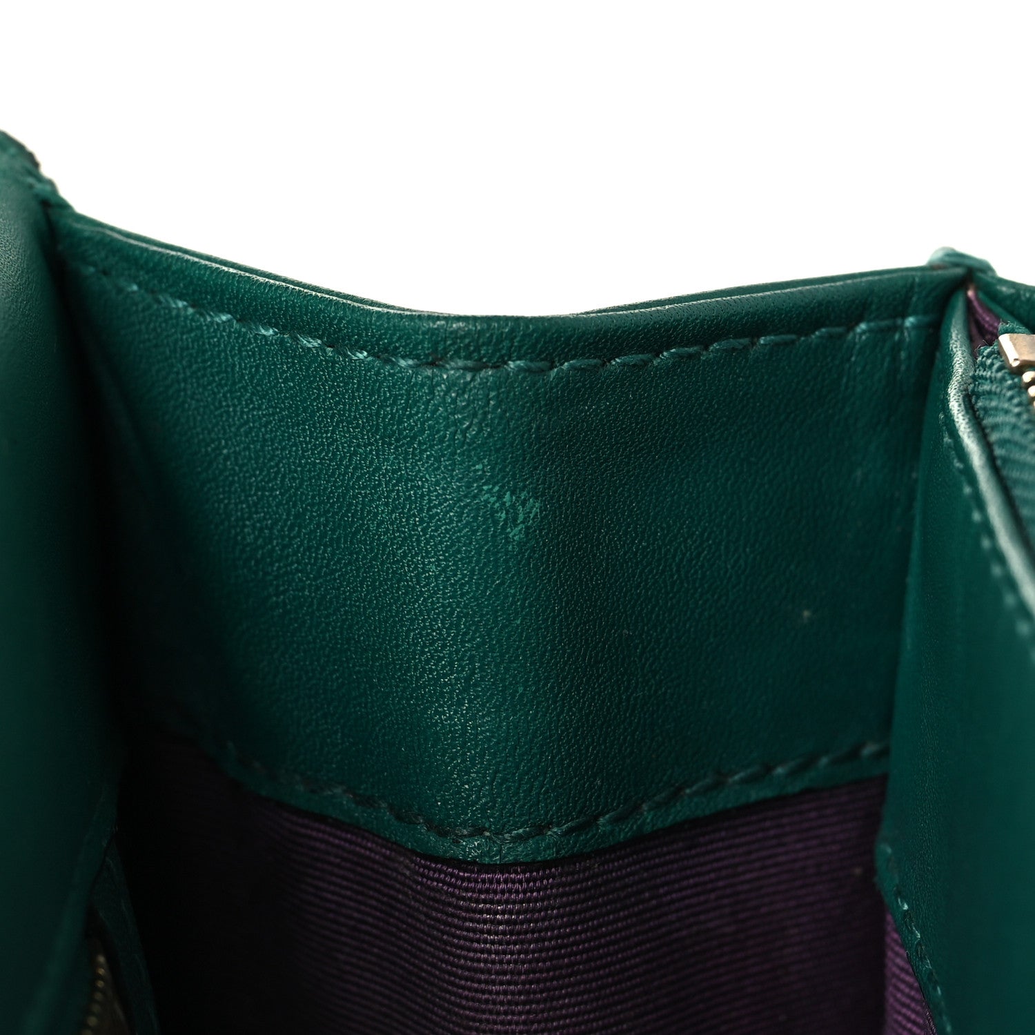 Bulgari Calfskin Serpenti Forever Medium Shoulder Bag Emerald Green 13 of 14