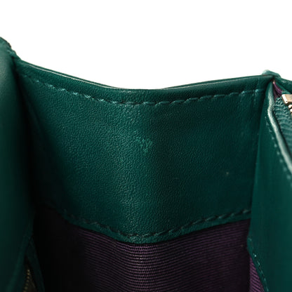 Bulgari Calfskin Serpenti Forever Medium Shoulder Bag Emerald Green 13 of 14