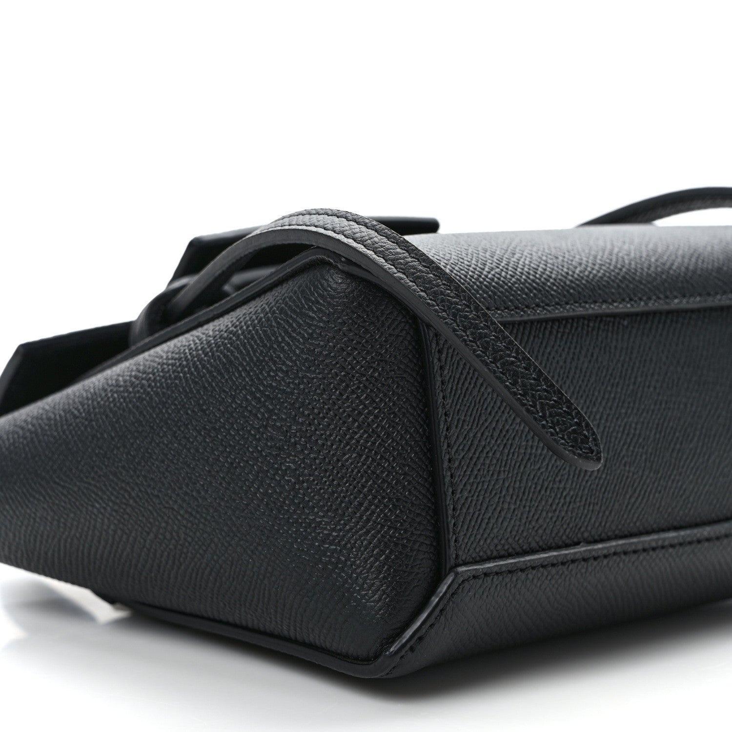 Celine Grained Calfskin Pico Belt Bag Black 7 of 8