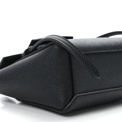 Celine Grained Calfskin Pico Belt Bag Black 7 of 8