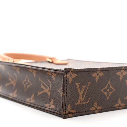 Louis Vuitton Monogram Petit Sac Plat 9 of 12