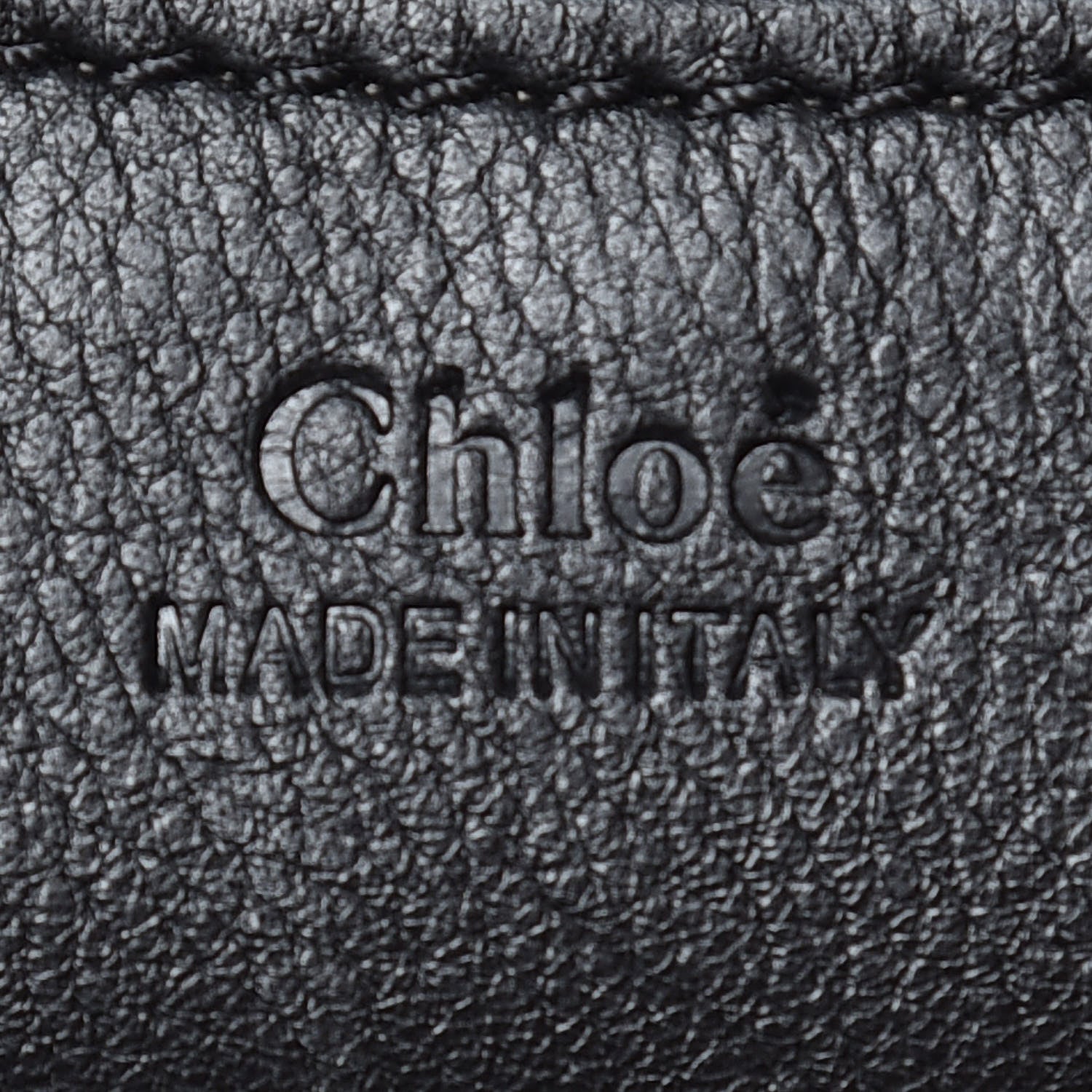Chloe Grained Lambskin Calfskin Medium Lexa Shoulder Bag Black 9 of 19