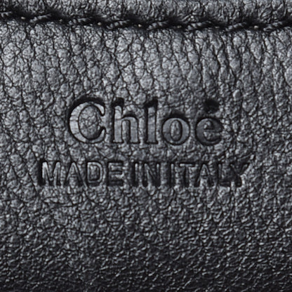 Chloe Grained Lambskin Calfskin Medium Lexa Shoulder Bag Black 9 of 19