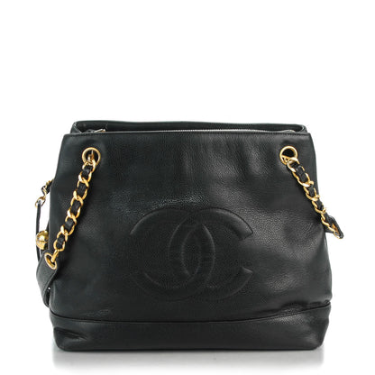 Chanel Caviar CC Shoulder Bag Black 1 of 7