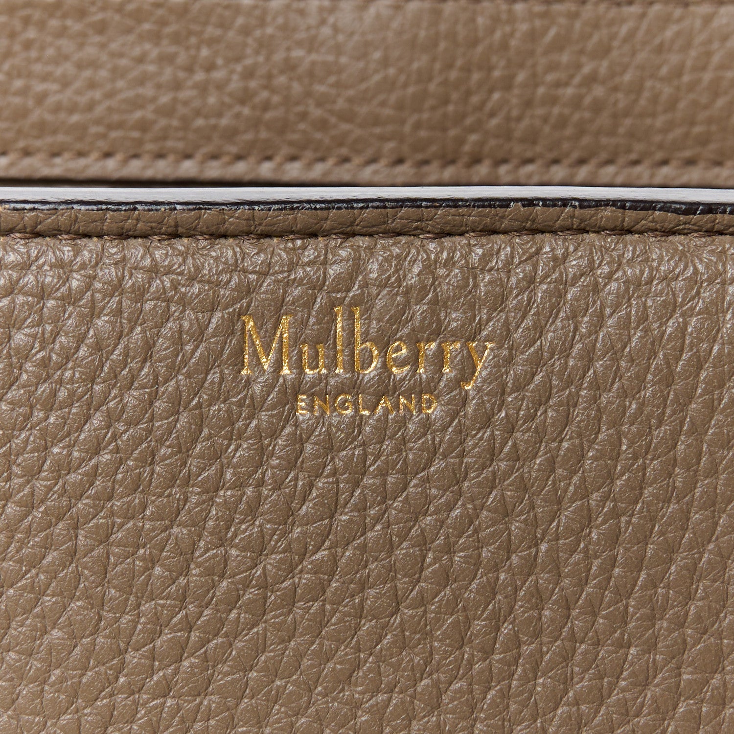 Mulberry Classic Grain Small Bayswater Zip Tote Clay 7 of 11