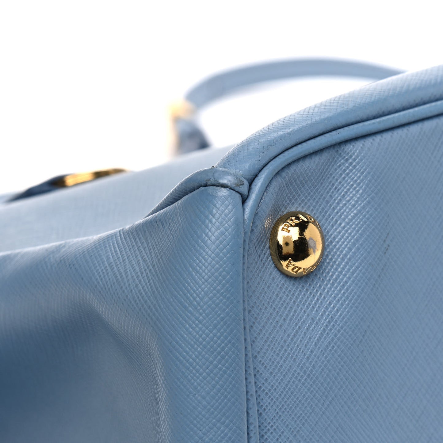 Saffiano Medium Galleria Double Zip Tote Aviazione