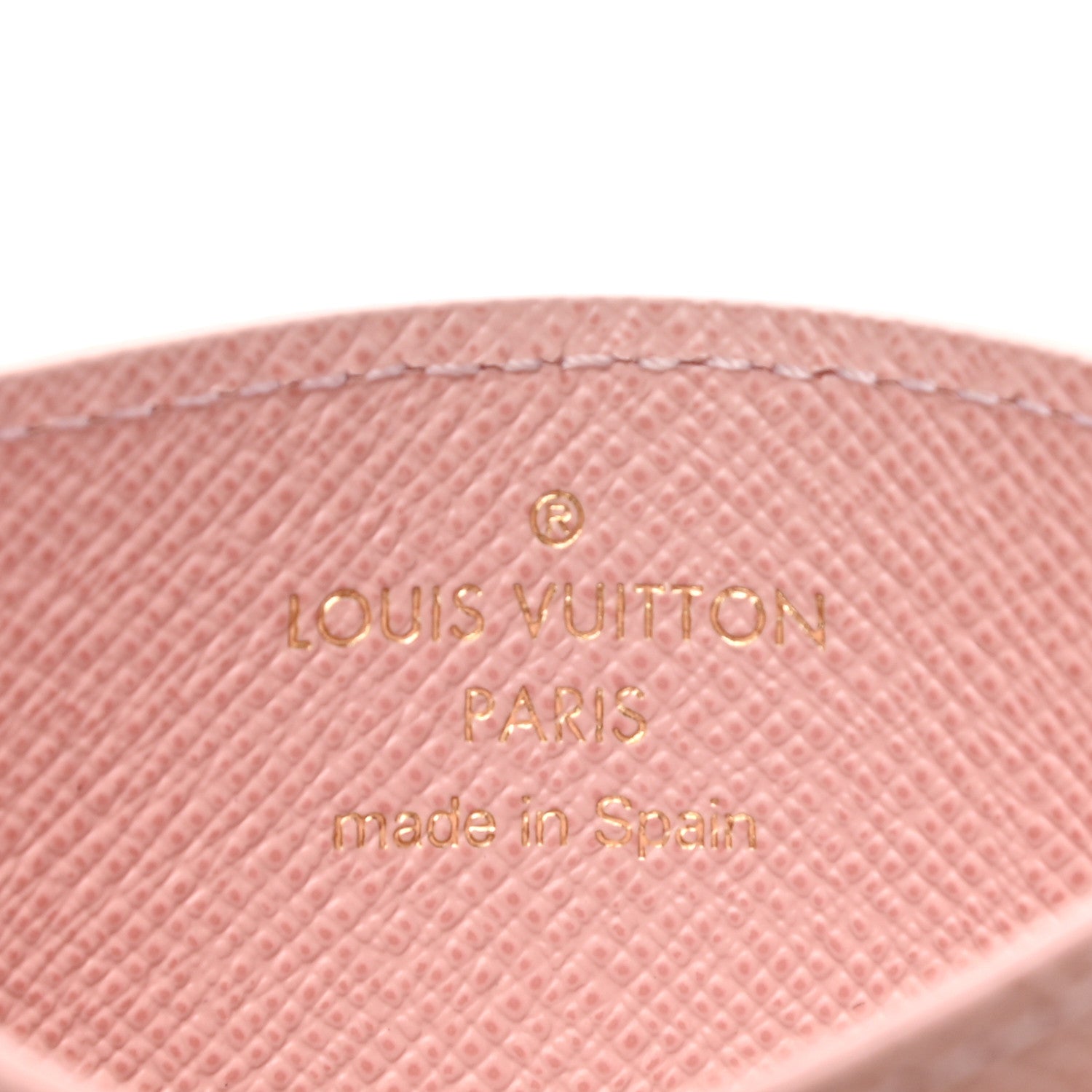 Louis Vuitton Damier Azur Daily Card Holder Rose Ballerine 6 of 7
