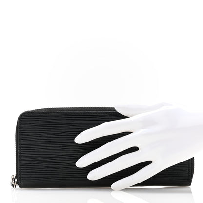 Louis Vuitton Epi Zippy Wallet Black 2 of 10