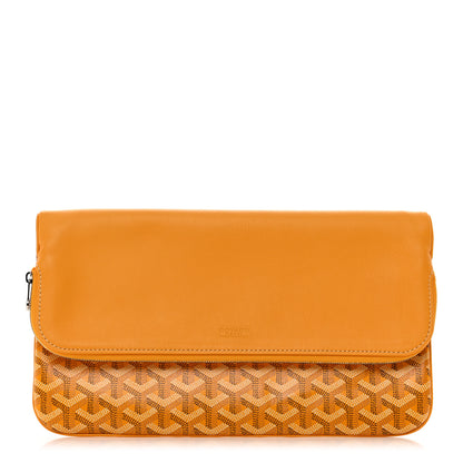 Goyard Goyardine Sainte Marie Soft Clutch Yellow 1 of 7