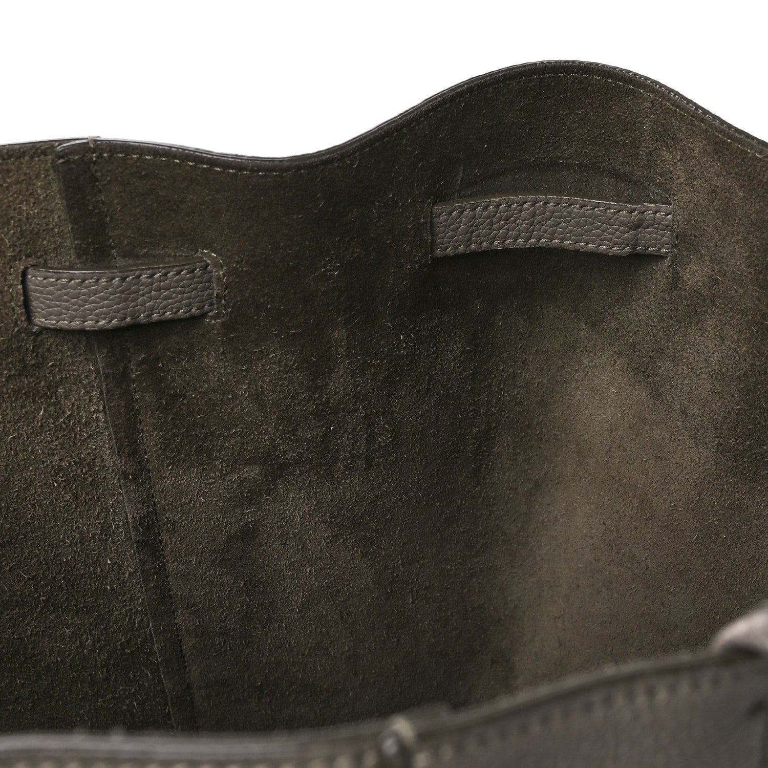 Celine Soft Grained Calfskin Small Belt Cabas Phantom Taupe 12 of 12