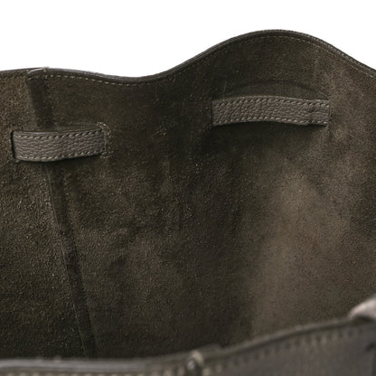 Celine Soft Grained Calfskin Small Belt Cabas Phantom Taupe 12 of 12