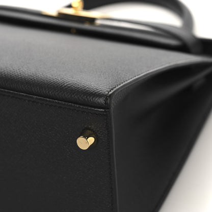 Hermes Epsom Kelly Sellier 28 Black 10 of 13