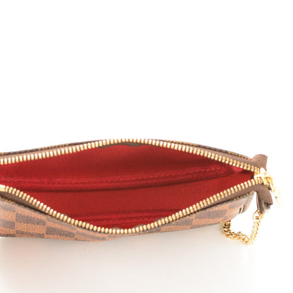 Louis Vuitton Damier Ebene Mini Pochette Accessories 5 of 7