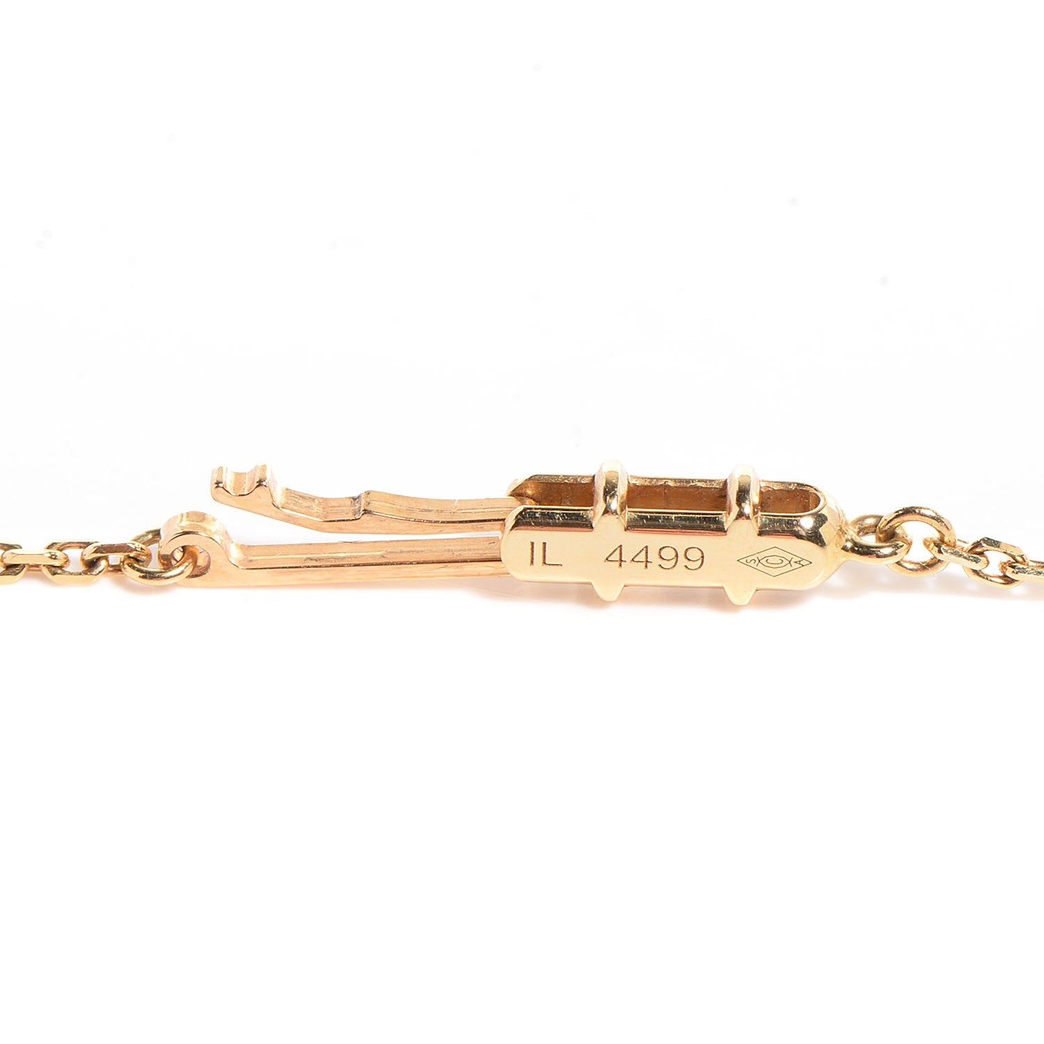 Cartier 18K Yellow Gold Medium Hearts and Symbols Necklace 6 of 6