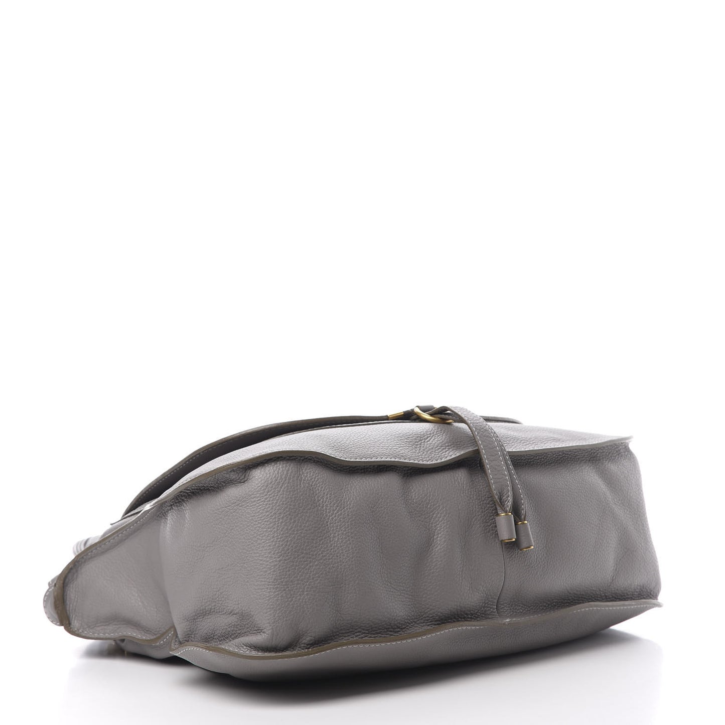 Calfskin Large Marcie Satchel Cashmere Grey