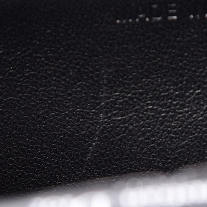 Christian Dior Grained Calfskin Diorama Wallet on Chain Pouch Black 8 of 12