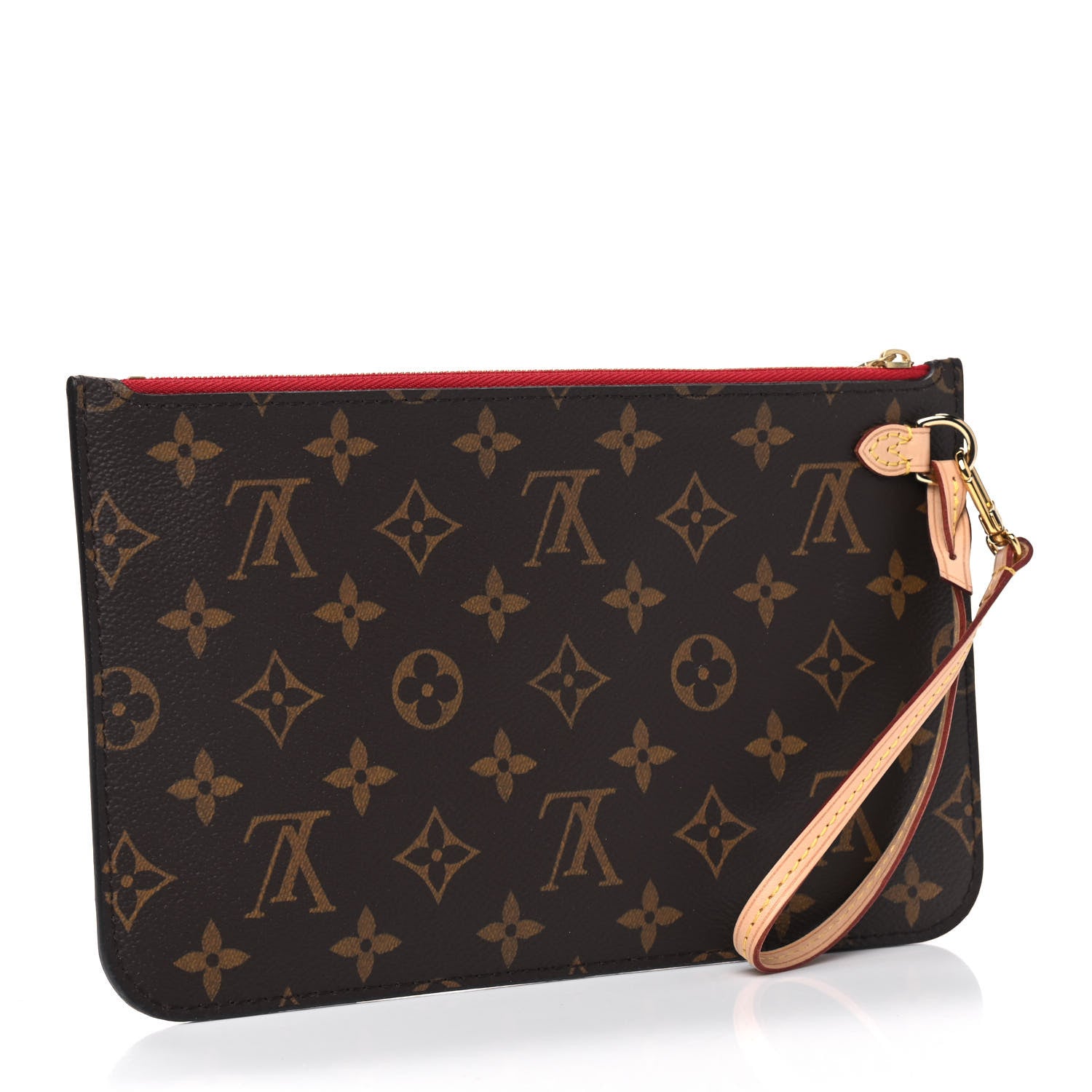 Louis Vuitton Monogram Neverfull MM GM Pochette Cherry 2 of 5