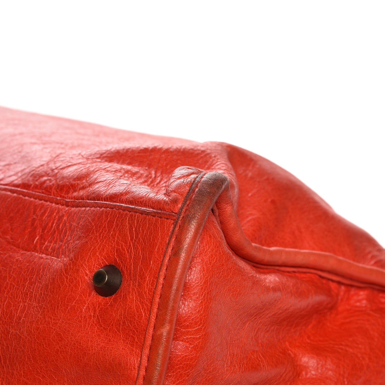 Balenciaga Agneau Classic Hardware Work Vermillion 18 of 18