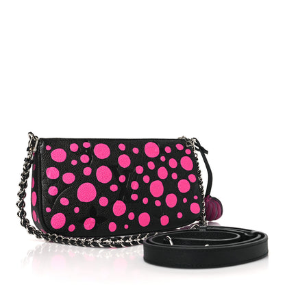 Louis Vuitton LV X YK Empreinte Multi Pochette Accessories Black Fuchsia 3 of 9