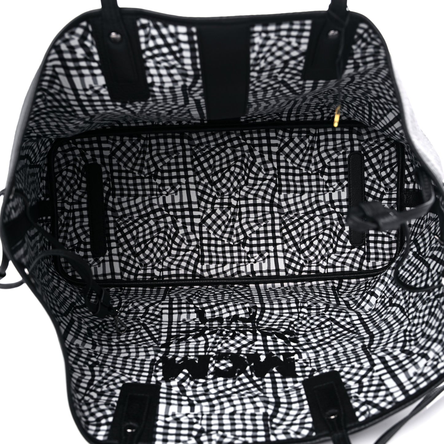 Visetos Large Liz Reversible Shopper Tote Black