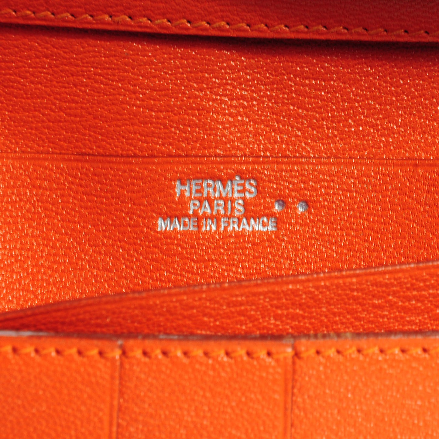 Shiny Niloticus Crocodile Bearn Wallet Orange
