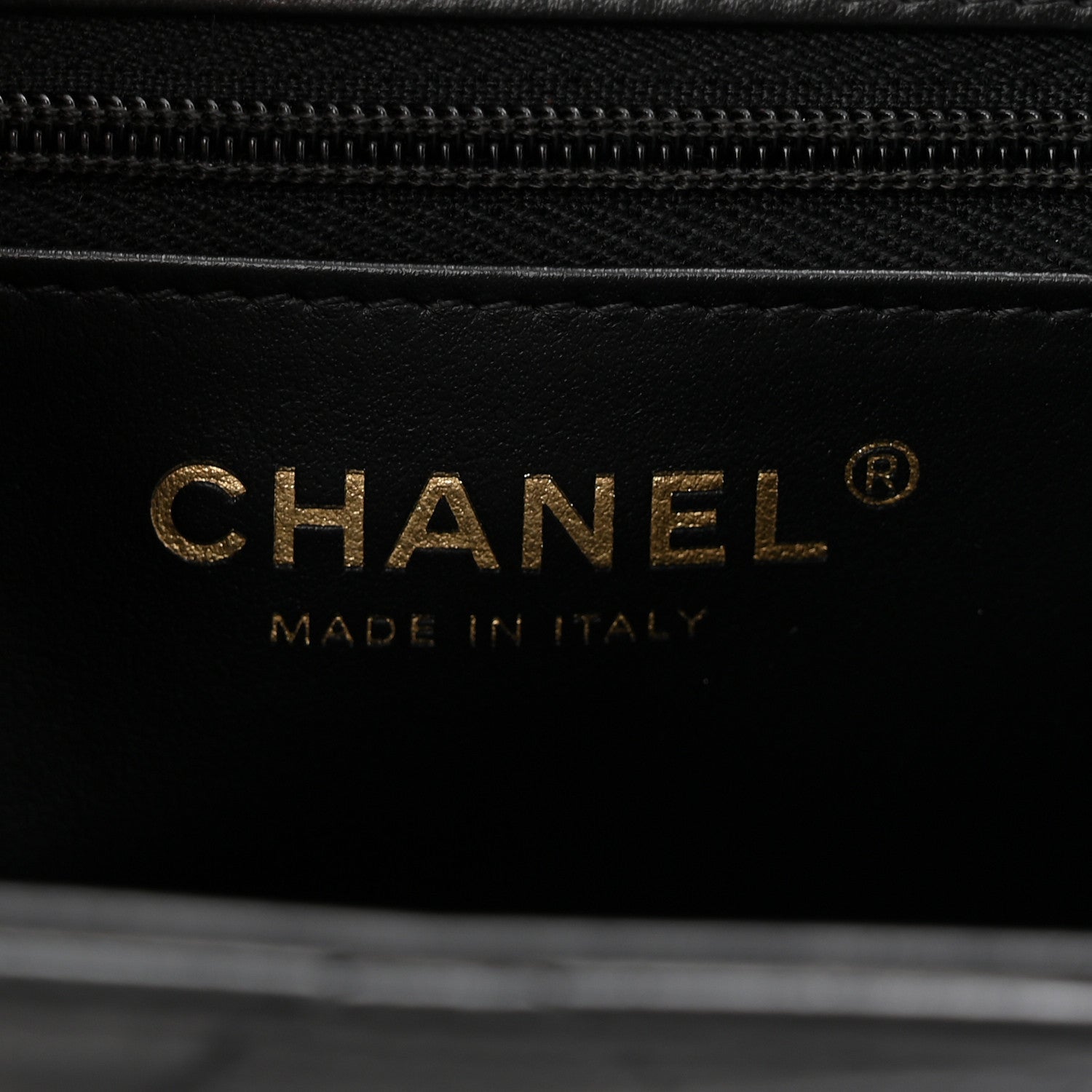 Chanel Shiny Aged Calfskin Quilted Nano Kelly Shopper Black 6 of 10