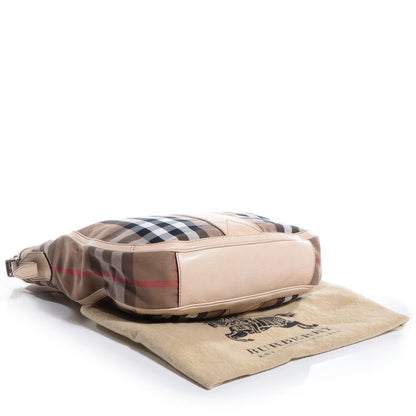 Burberry House Check Medium Ashwood Hobo White 4 of 11