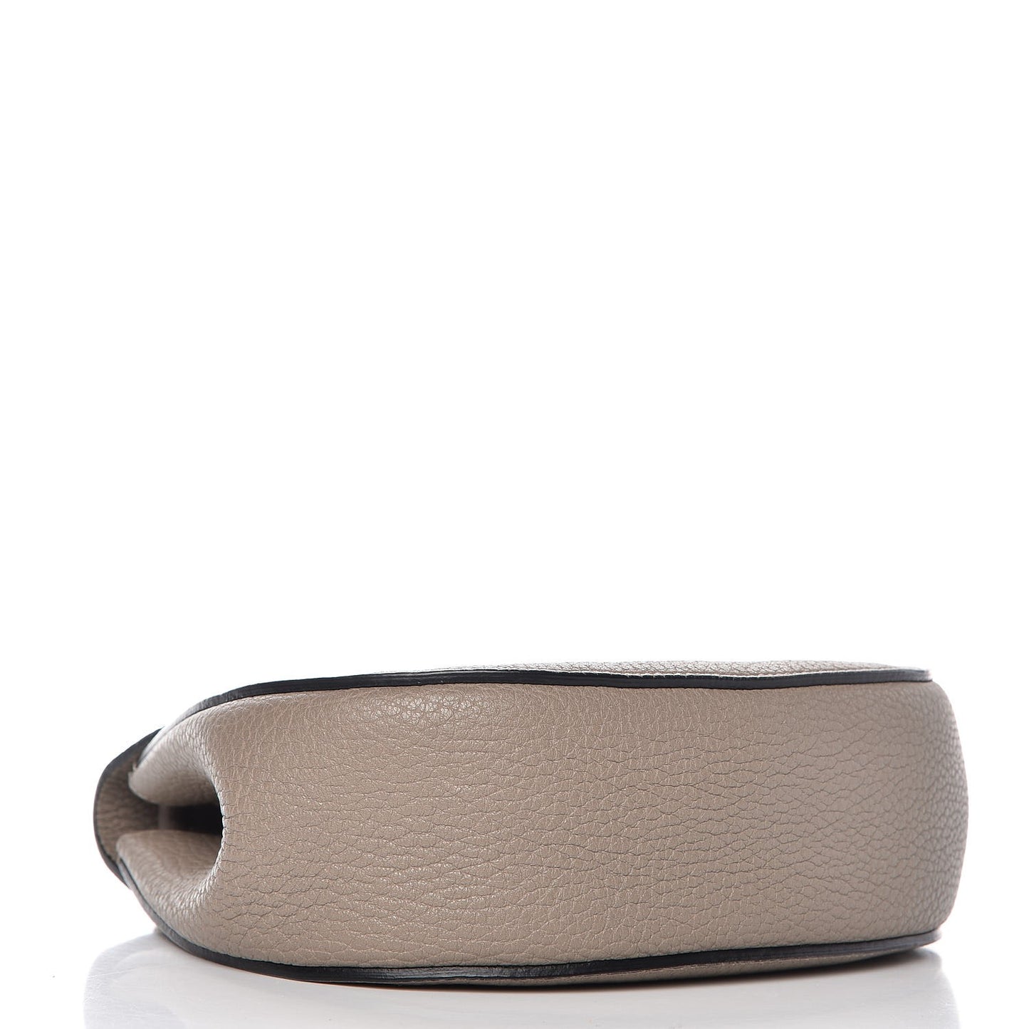 Grained Lambskin Mini Drew Shoulder Bag Motty Grey