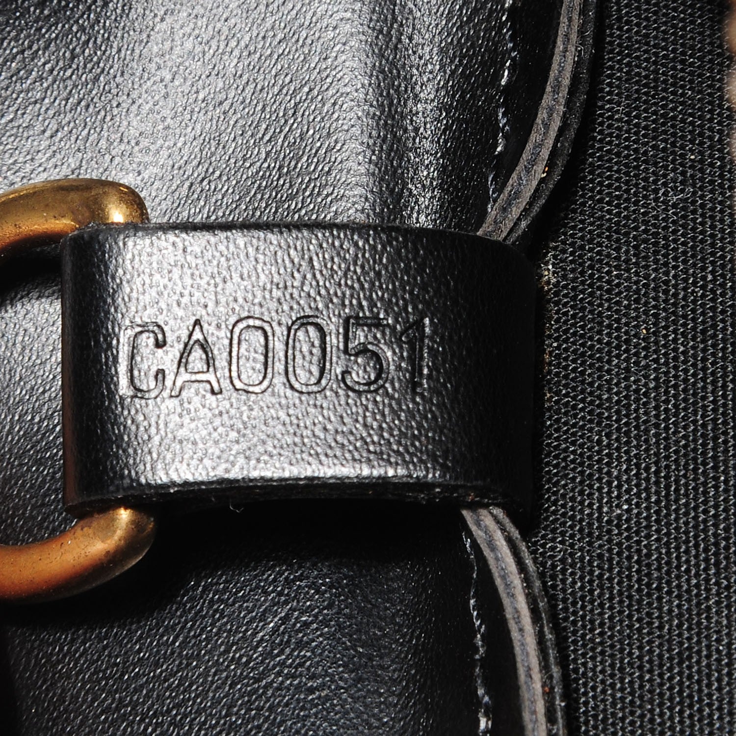 Louis Vuitton Epi Croisette PM Black 6 of 7