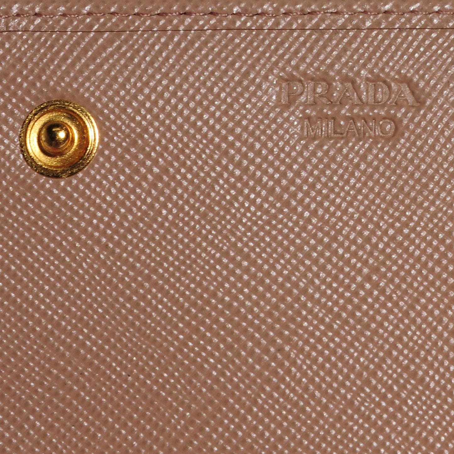 Saffiano Metal Continental Flap Wallet Cammeo