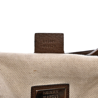 Gucci Pebbled Calfskin Medium Soho Shoulder Bag Brown 8 of 16
